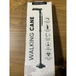 HoneyBulll Walking Cane NEW IN BOX